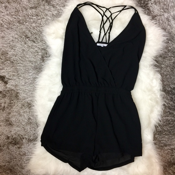 Naked Zebra Pants - Naked Zebra | Black Romper